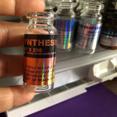 Colore CMYK Fiala da 10 ml Etichette per fiala Materiale ologramma