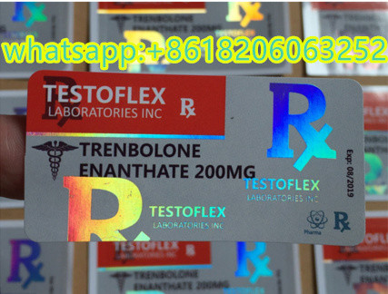 Cypionate 10 ml Pharma Sticker Packaging Sust Etichetta