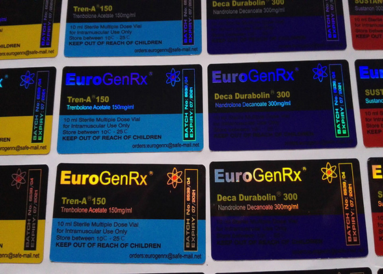 Autoadesivi dell'etichetta del farmaco di Euro Gen Rx Deisgn, adesivi forti delle etichette adesive della farmacia