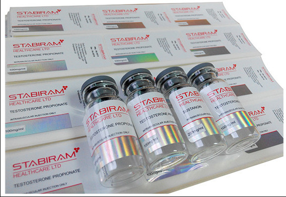 Pharma Lab ologramma laser etichetta adesiva da 10 ml con finitura lucida