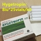 Hyge tropin 200iu HG (Somatropin HG) 25Etichette e confezioni dei flaconcini