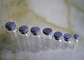 Piccole fiale di vetro della medicina liquida/mini tappi delle bottiglie di vetro con il cappuccio della piegatura