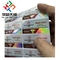 Etichette adesive permanenti per flaconcini di vetro per protezione UV e personalizzazione