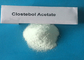 Etichette e scatole in vetro da 10 ml di acetato di Clostebol con polvere di purezza al 99%.