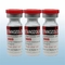 Etichette per fiale personalizzate LA Pharma Winstrol da 10 ml con parte superiore effetto laser rosso