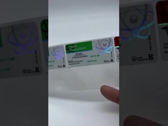 TEST Glossy/Mat Finish E 250 Farmaci 10 ml Etichetta di bottiglia di vetro Ologramma personalizzato a seconda delle esigenze
