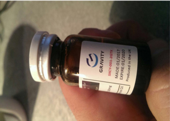 Etichette per fiale di vetro in materiale cartaceo da 2 ml, etichette adesive adesive farmaceutiche di prova
