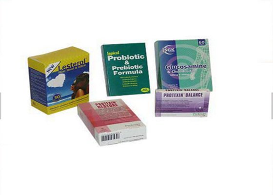 Contenitore materiale di cartone della medicina della carta dell'OEM per l'imballaggio del prodotto farmaceutico