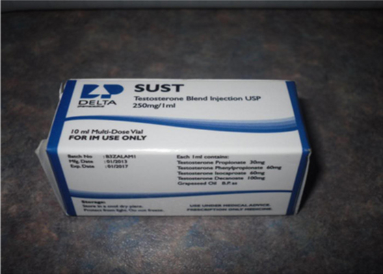 Stuoia di carta del cartone della scatola d'imballaggio farmaceutica della fiala di Sust con stampa a colori di CMYK