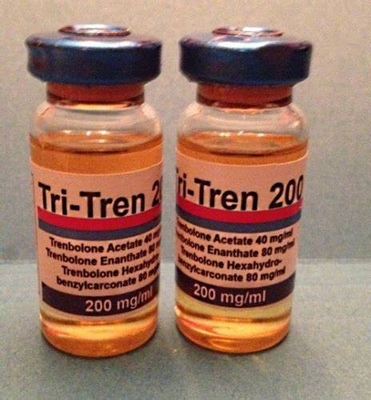 Etichette per fiale personalizzate impermeabili Etichette lucide in pvc per Tri-Tren 200 mg / ml