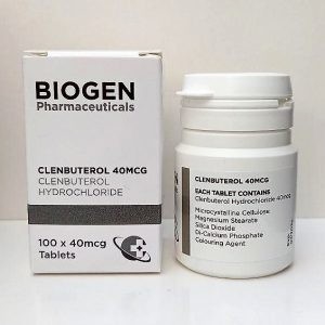 Etichette per fiale anabolizzanti Biogen Pharmaceuticals da 50 mg personalizzate