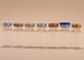 Le piccole fiale di vetro dell'iniezione farmaceutica imbottiglia 50 x 22mm con vario volume