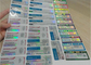 Stampa ologramma Etichette per fiale personalizzate da 10 ml Adesivi farmaceutici rimovibili