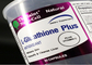 Etichette per flaconi di medicinali adesivi impermeabili in vinile con stampa a colori CMYK