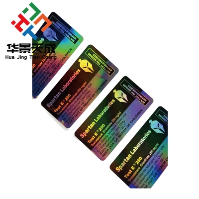 NANO LAB PHARMA Etichette per piccole bottiglie Stampa etichette per flaconcini da 10 ml Per flaconcini di vetro Disegno personalizzato
