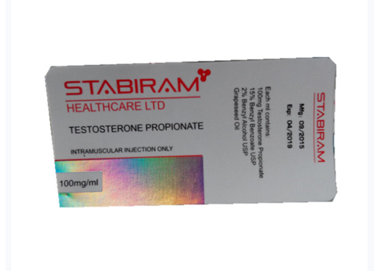 Etichette di laboratorio Produttore Etichette del flaconcino di vetro per il propionato di testosterone Etichette del flacone da 10 ml