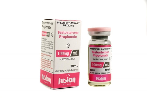 Fusion Pharma Etichetta olografica del flaconcino da 10 ml con diversi nomi e colori del prodotto
