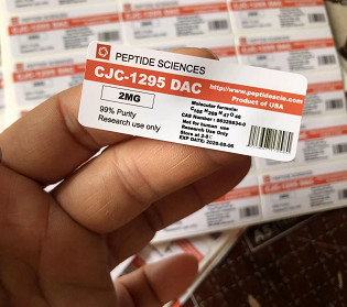 Peptide HcG HG H Etichette per flaconi di iniezione Stampa di flaconi da 2 ml e di fiale da 1 ml