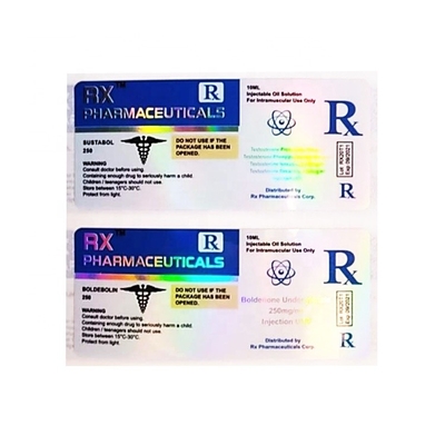 10 ml Violo in vetro per iniezioni Steroide Farmaceutico Sust/ Var/ Dboll/ Primo 10 ml Etichette Anabolizzanti