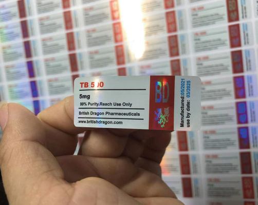 Tirzepatide Bpc - 157 Peptide PET Plastic 2ml Etichette per flaconi di peptidi per iniezioni sterili