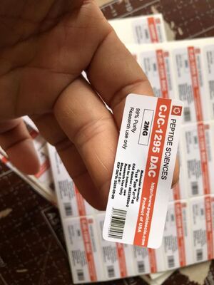 Produttore Adesivi di Marca Tirze  Patide 2 ml Vial Peptide Etichette E Scatole