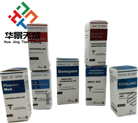 Scatole di flaconcini da 10 ml con cartone di carta farmaceutica stampato in CMYK/ Pantone