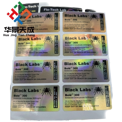 DECA 300 Etichette del flaconcino da 10 ml Materiale PET per uso farmaceutico