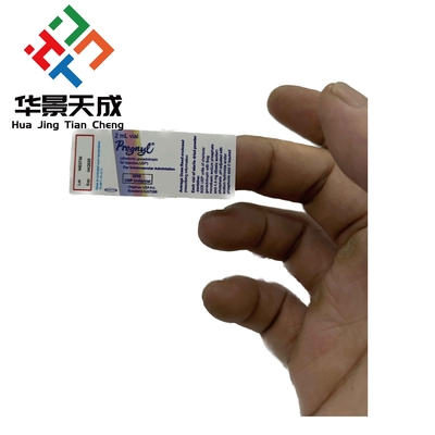 Etichette del flaconcino in vetro personalizzabili per flaconcini da 3 ml di olio iniettabile a base di peptidi di tirzepatide