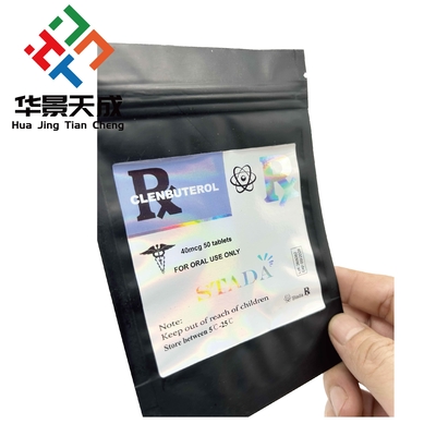 Polypropylene Dianabol orale 50 compresse USP Etichette di sterilizzazione Pille sacchetti orali Etichette di stampa per sacchetti di chiusura a zip in alluminio