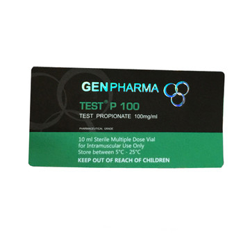 Etichette del flaconcino adesivo di steroidi olografico da 10 ml per pillole da farmaco Ordine minimo 100 pcs Spedizione aerea richiesta