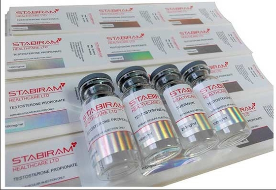 Etichette per flaconcini a dose multipla da 10 ml Stampa UV per contenitori di vetro Nan Drolone Decanoate