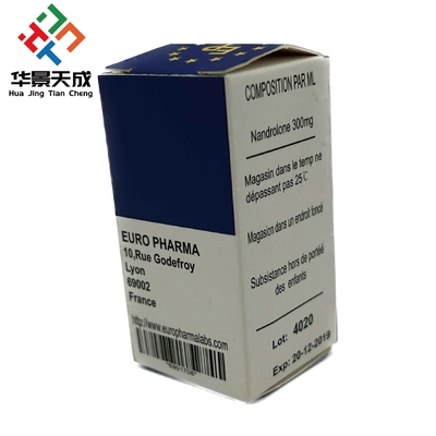 Scatole per flaconcini personalizzabili da 10 ml Confezione di Decavials con carta lucida