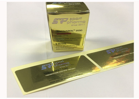 Winstrolon 50 10 ml Olio per iniezioni Etichette e scatole 10 ml Vial Scatola confezione in carta