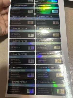 Tren Tri 300 Etichette dei farmaci Adesivi per flaconcini da 10 ml Etichette personalizzate