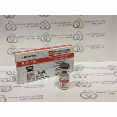 Bpc 157 5 mg peptide autoadesivo 2 ml Etichette del flaconcino Etichette adesive impermeabili