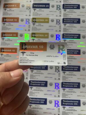 Etichette per flaconi in plastica di Priviron 50mg, etichette per compresse orali