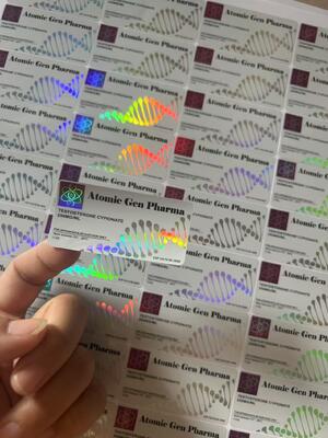 10ml L-carnatine 500mg  PET Laser Materail Vial Labels 