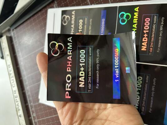 Mots-c Etichette di sacchetti da 10 mg per 3 flaconcini di peptidi