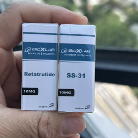 SS-31 Flaconcino di peptidi da 10 mg Etichette e scatole che contengono un flaconcino