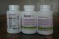 Le etichette su ordinazione della fiala della compressa del PVC Gloosy per Il PE della pillola di bianco imbottiglia 15g 20g