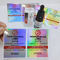 Etichette per fiale olografiche fustellate anticontraffazione