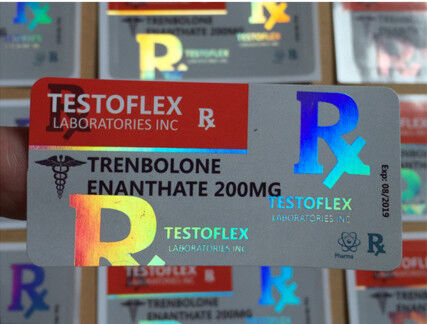 tren Enanthate fiala da 200 mg etichette per fiala farmaceutica