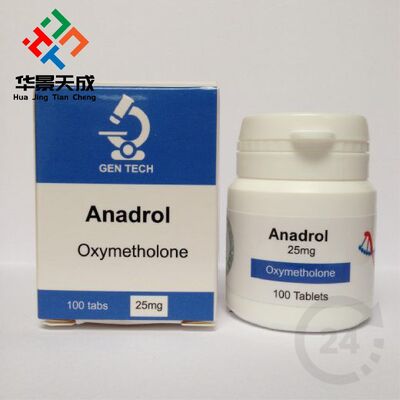 Anadrol Oral Trablets Bottiglie di plastica Etichette e scatole 50mg