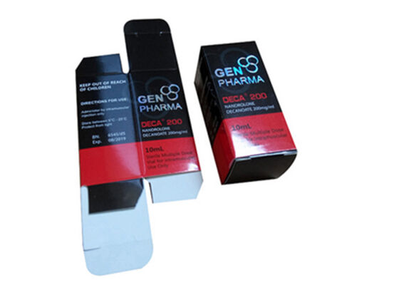 Fiala di carta da 10 ml Etichette per fiale Progettazione e stampa di etichette private personalizzate