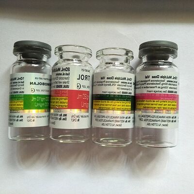 Primobolan Methenolone Enanthate fiala Fiala di vetro Etichetta laser con scatole
