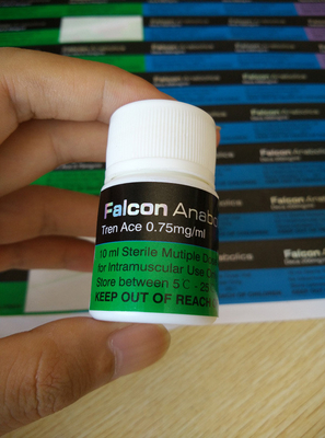 Finitura superficiale lucida per uso orale Etichette per bottiglie di medicinali personalizzate Resistenza chimica per uso industriale