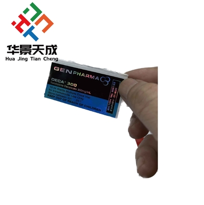 Etichette in plastica bianca per flaconcini da 10 ml per l' identificazione e la marca dei prodotti farmaceutici