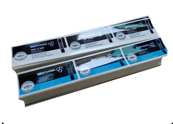 test Enanthate 300mg Etichette per fiale di vetro per fiale anaboliche Flaconi di vetro da 10 ml