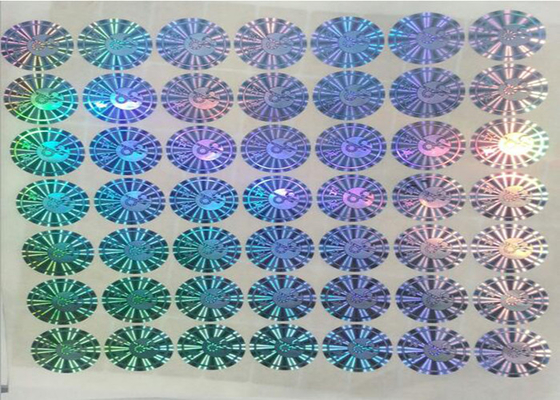 Stampa multicanale di codice dell'ologramma dell'anti autoadesivo falso dell'etichetta di sicurezza dell'ANIMALE DOMESTICO con il logo