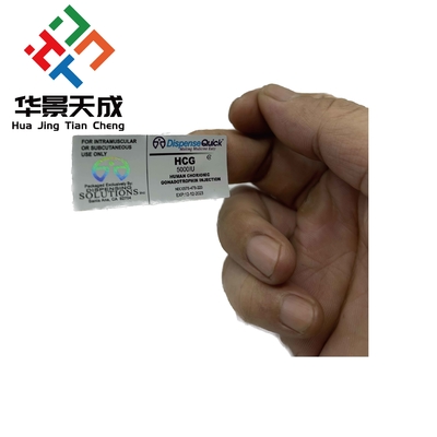 Costruzione del corpo Somatropi 10iu 2 ml Etichetta del flaconcino